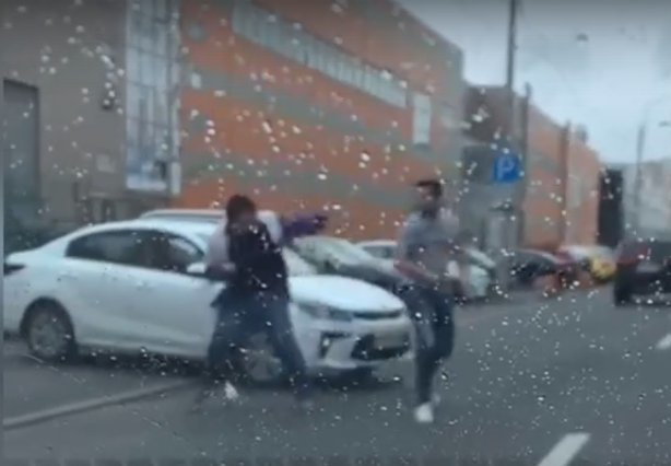 Кадр из видео ГИБДД